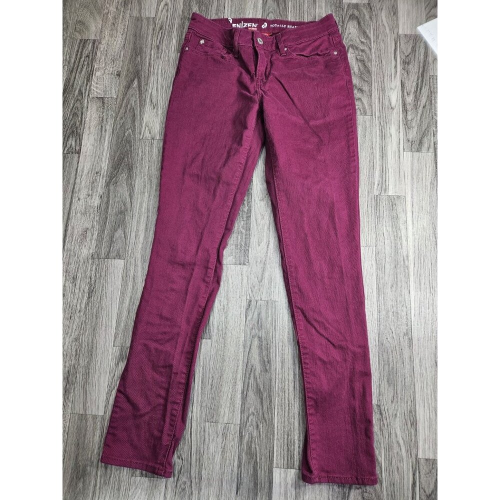 Denizen Levi's Jeans Womens 4 Medium Purple Totally Shaping Skinny Stretch Pants